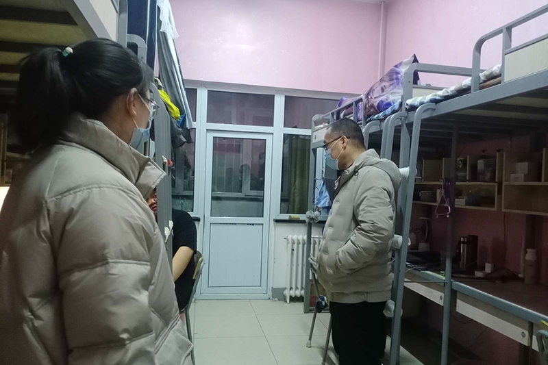 基础医学院深入学生宿舍-山西中医药大学新闻网