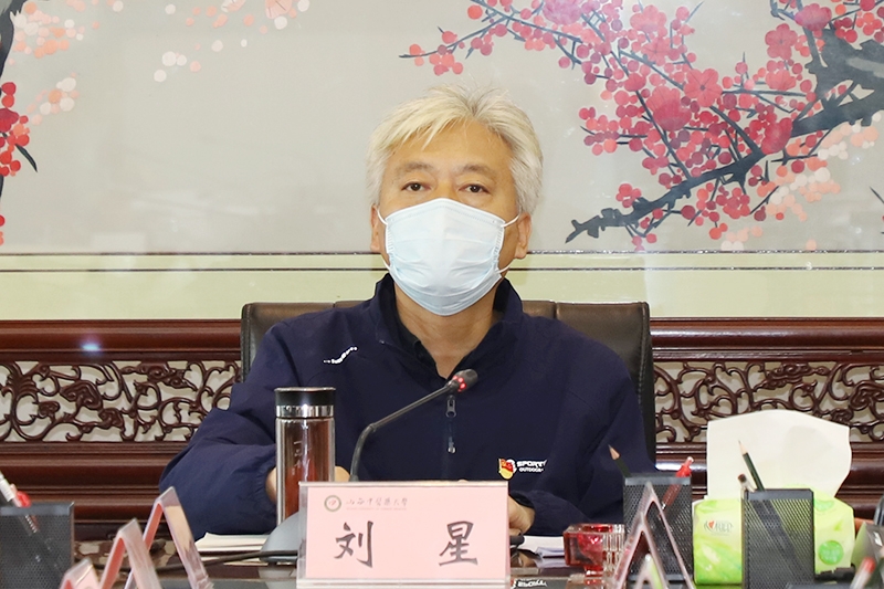 学校党政领导,校疫情防控领导小组成员刘星,郝慧琴,苑静,乔军红