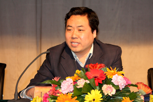 省委组织部赵玉龙讲话 乔二龙摄